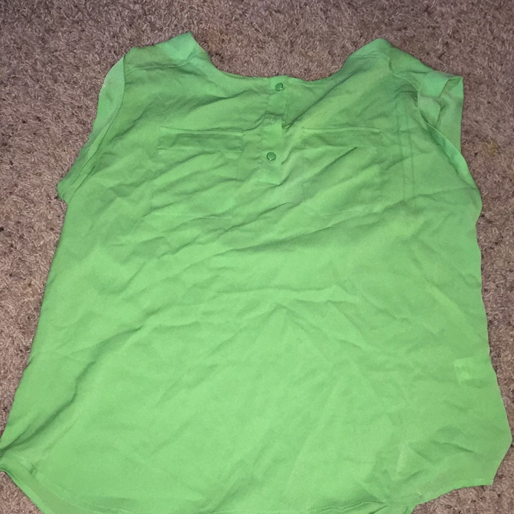 green casual shirt